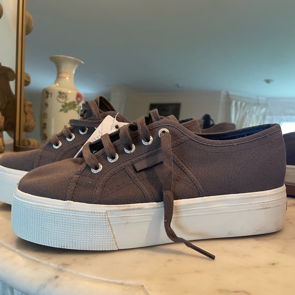 Superga 2750 Platform Canvas Sneaker